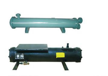 文山壳管式水冷冷凝器/双回路水冷冷凝器/海水冷凝器/水炮/水冷机组