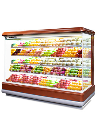 文山风幕柜冷藏柜风冷展示柜商用饮料蔬菜柜冰柜风慕柜水果保鲜柜