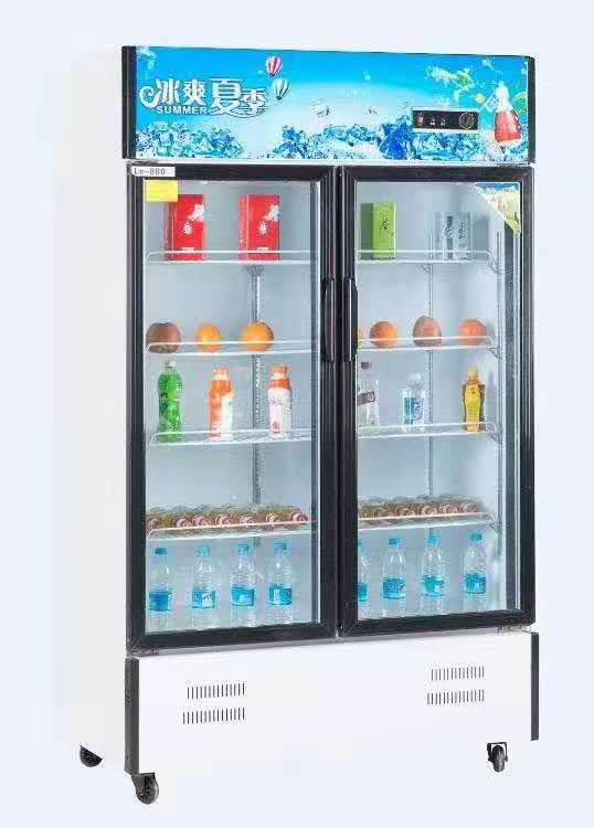 文山饮料柜保鲜冷藏展示单门双门商用超市冰箱立式冷柜小型冰柜大容量